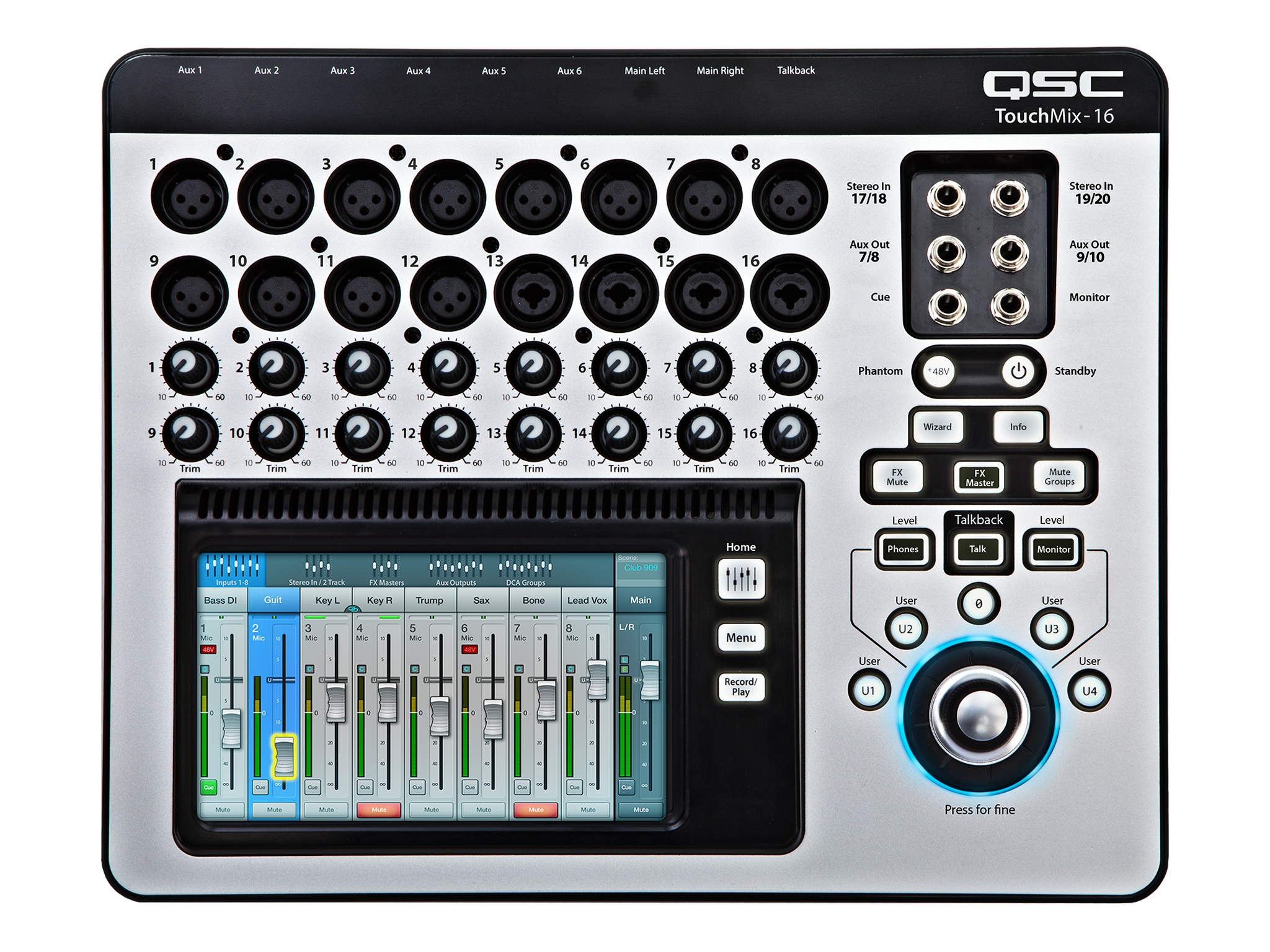 Table de mixage QSC TouchMix Image